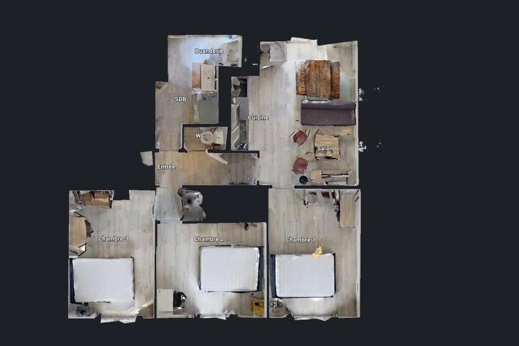 F4 - La Maison De M Goeland - 4E Etage Гавр Экстерьер фото